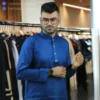 best premium blue coloure panjabi পাঞ্জাবি