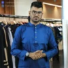 best premium blue coloure panjabi পাঞ্জাবি