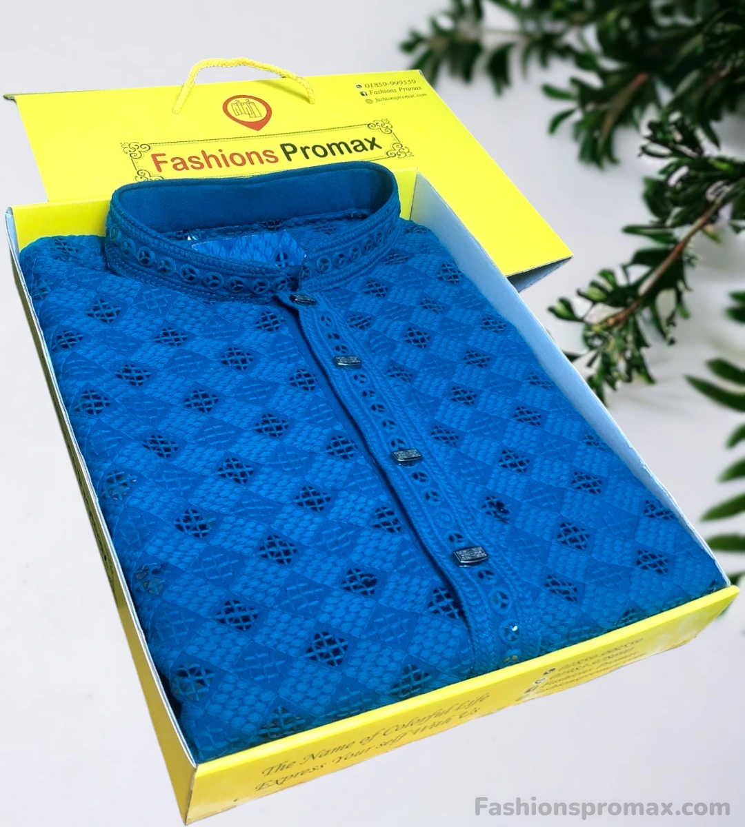 best premium blue color panjabi পাঞ্জাবি